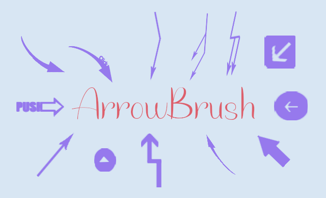 Arrowbrushで描ける矢印